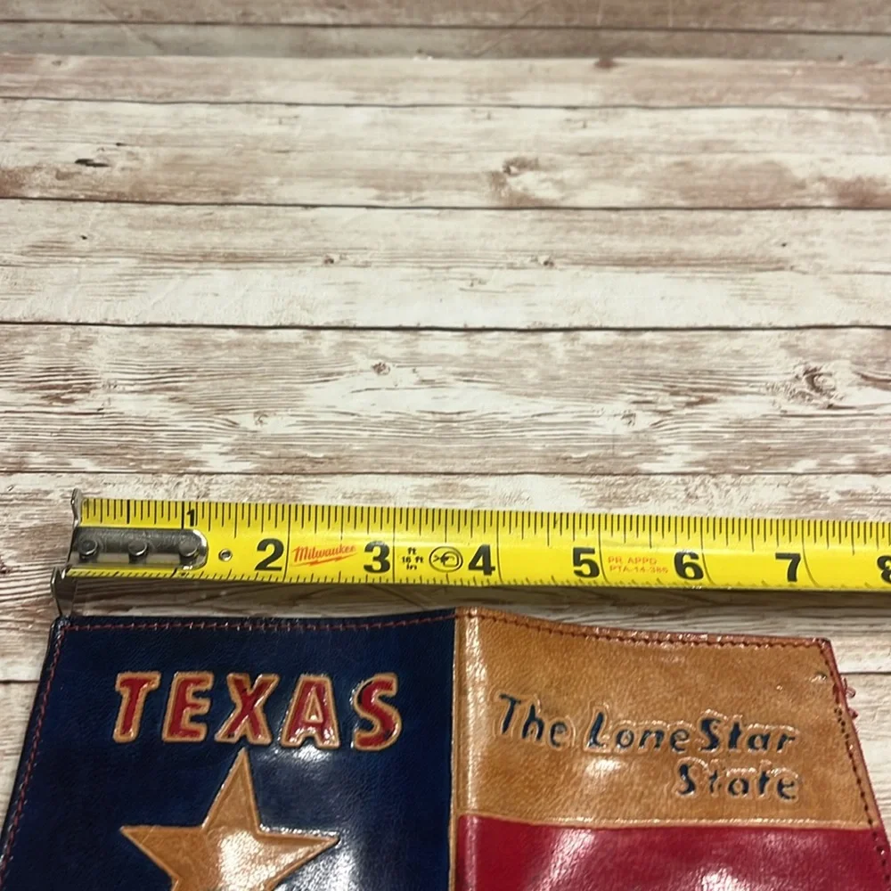 Texas The Lone Star State Leather Wallet